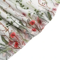 1950s Flower Gauze Sleeveless Swing Dress -BUNBUN Fancy Clothing Shop SCV021197 W 4