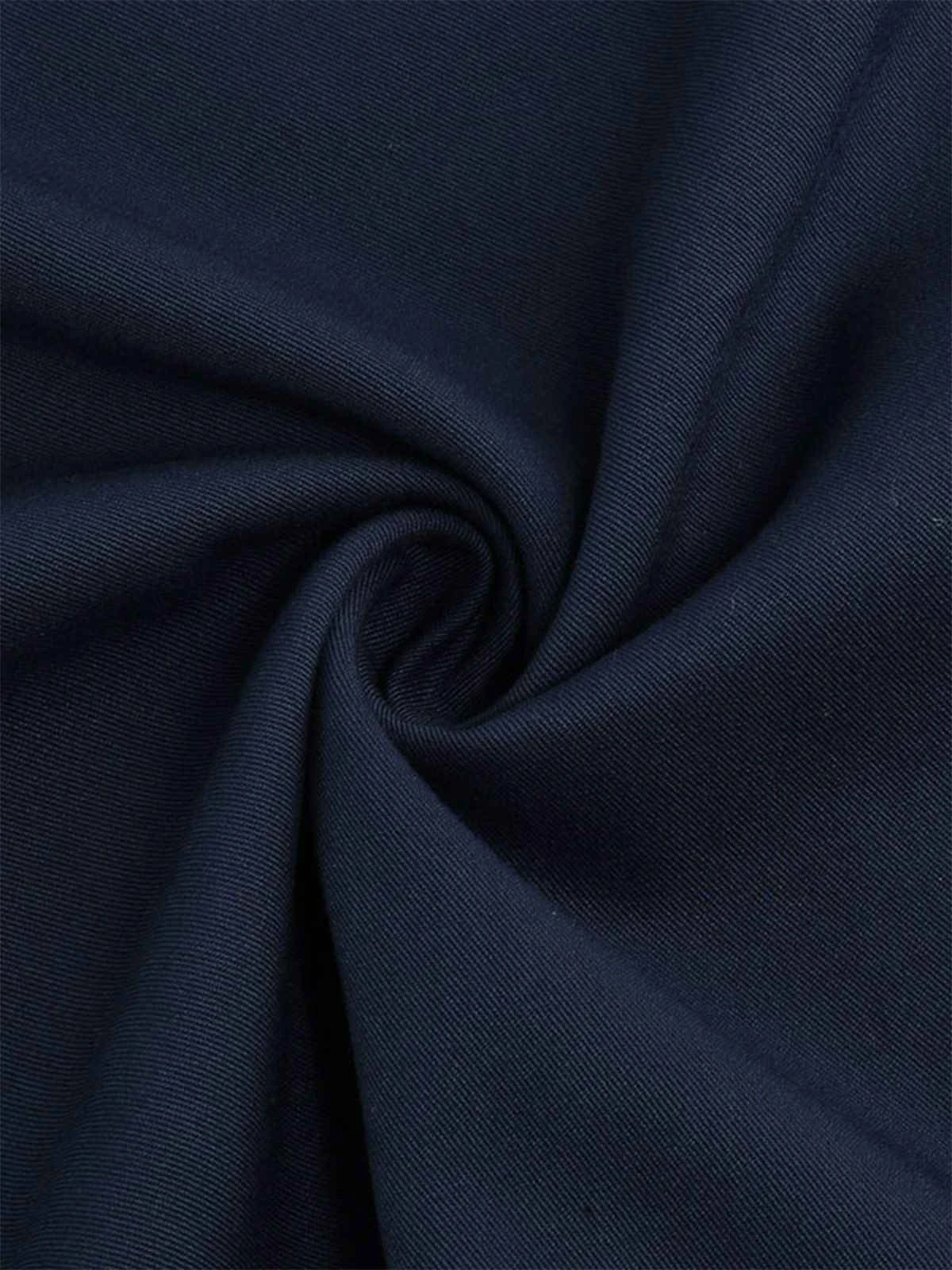 Blue & White 1950s Solid Patchwork Dress 12 Blue & White 1950s Solid Patchwork Dress - Image 10