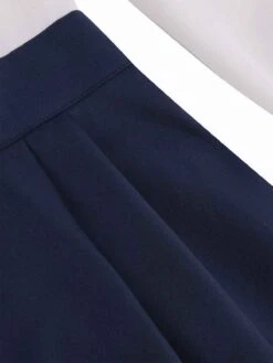 Blue & White 1950s Solid Patchwork Dress 17 Blue & White 1950s Solid Patchwork Dress -BUNBUN Fancy Clothing Shop SCV021364 NB 6 compressed