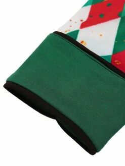 Green 1950s Christmas Plaid Patchwork Dress -BUNBUN Fancy Clothing Shop SCV021400 G 6 59cf131f 7059 416d 92dc b9fb27859896