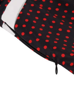 1950s Polka Dots Heart Collar Dress -BUNBUN Fancy Clothing Shop SCV021501 B 5