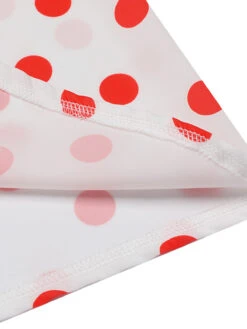 White 1930s Polka Dot Sleeveless Dress -BUNBUN Fancy Clothing Shop SCV021520 7