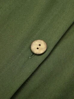 Green 1940s Solid Belted Slit Dress -BUNBUN Fancy Clothing Shop SCV021538 5 compressed