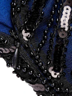 Plus Size 1920s Sequined Dress -BUNBUN Fancy Clothing Shop SVH034316 BL 6