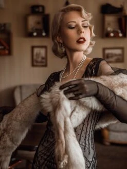 [US Warehouse] Pink 1920s Cap Sleeve Sequin Evening Dress -BUNBUN Fancy Clothing Shop SVH034483 P E 49453123 7718 4d88 be73 393c40c9e88d