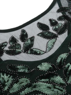 [US Warehouse] Green 1920s Sequin Maxi Flapper Dress -BUNBUN Fancy Clothing Shop SVV031525 DG 4 0b6396ce 6da3 4c48 a577 2c5eb5650e85