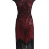 [US Warehouse] Red 1920s Sequin Beaded Fringed Dress -BUNBUN Fancy Clothing Shop ia 200000026 ab342385 7e56 4f95 ae70 431b6626289b